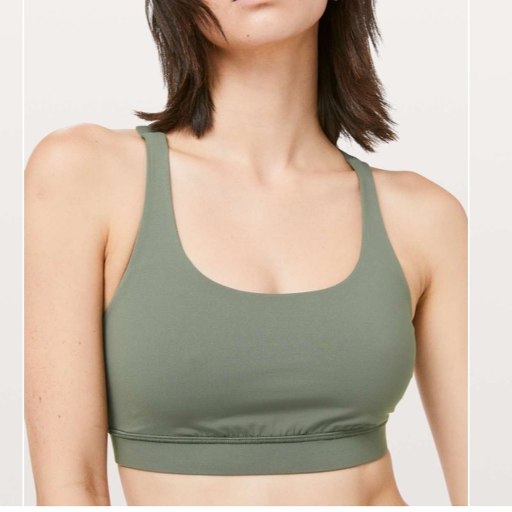 Lululemon Energy Bra in SAGE